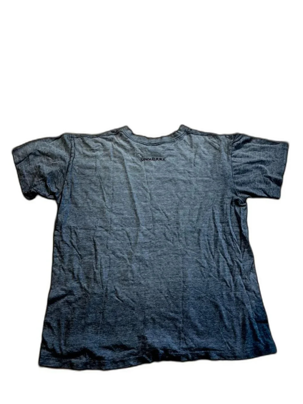 VTG Banana Republic Map & Crocodile Graphic Tee Single Stitch
